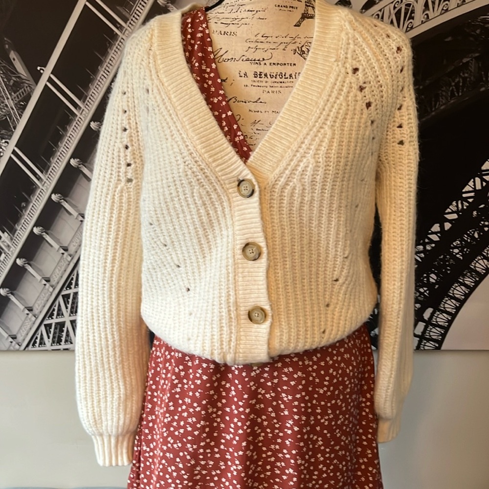 Loft Button Up Cardigan